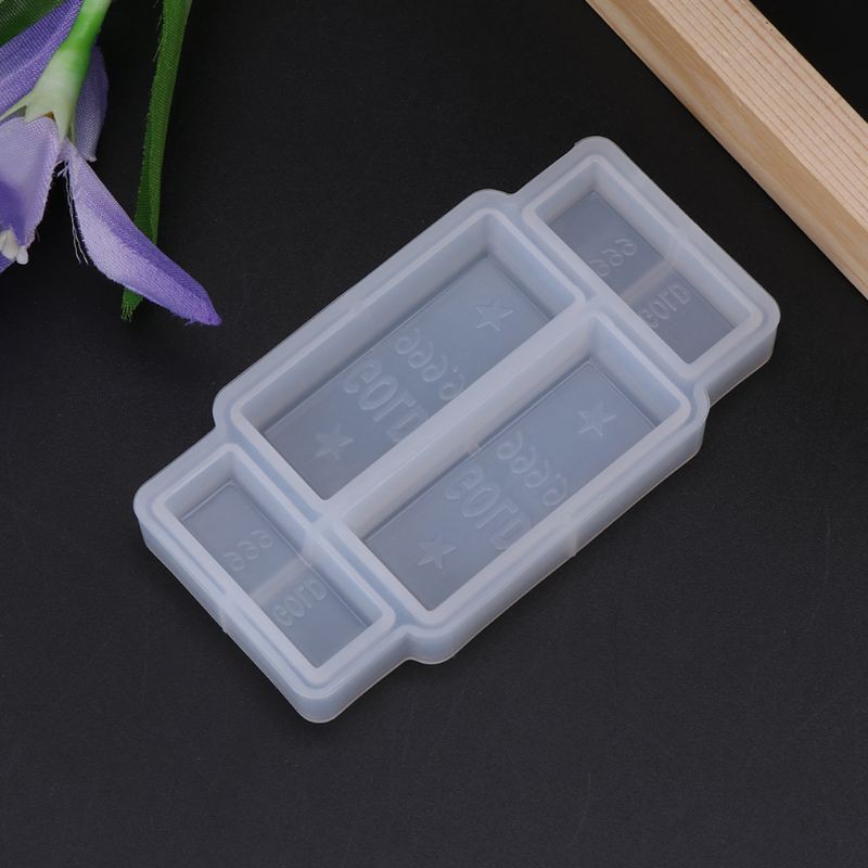 Khuôn silicone dùng tạo hình thỏi vàng DIY tiện dụng