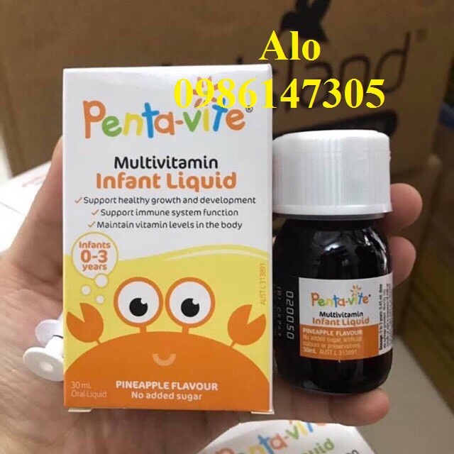 Pentavite cho bé