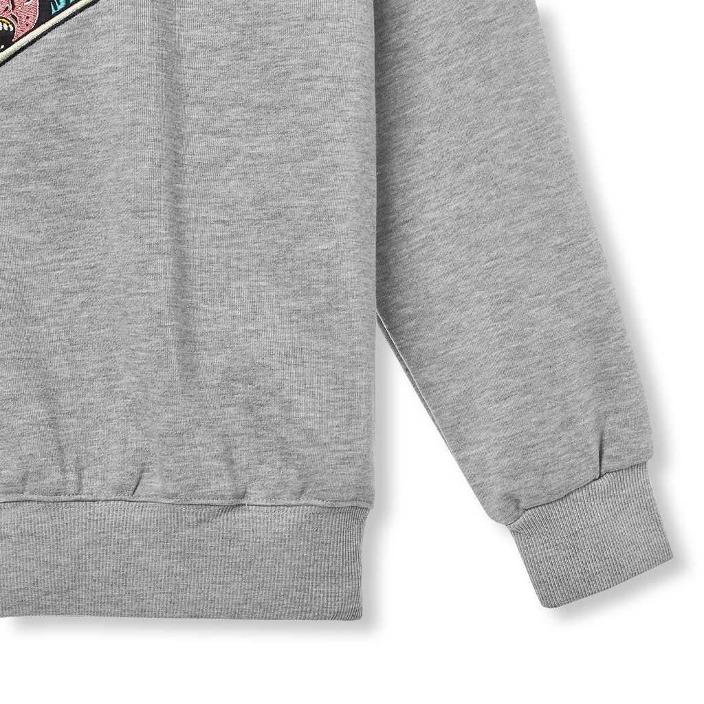 Áo sweater unisex form rộng GWYN CARTOON CREWNECK SWEATSHIRT