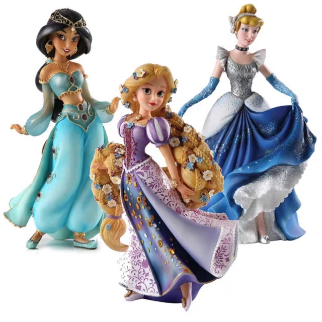 Công Chúa Lọ Lem - Tóc Mây - Aladin mô hình đồ chơi trang trí bánh kem