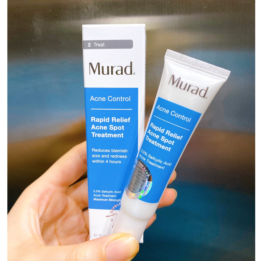 Gel Trong Suốt Giảm Mụn 4H Murad Rapid Relief Acne Spot Treatment 15ml