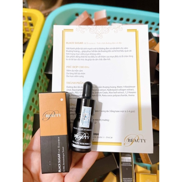 Serum đường đen Black Sugar ngăn ngừa mụn, giảm thâm và dưỡng sáng da