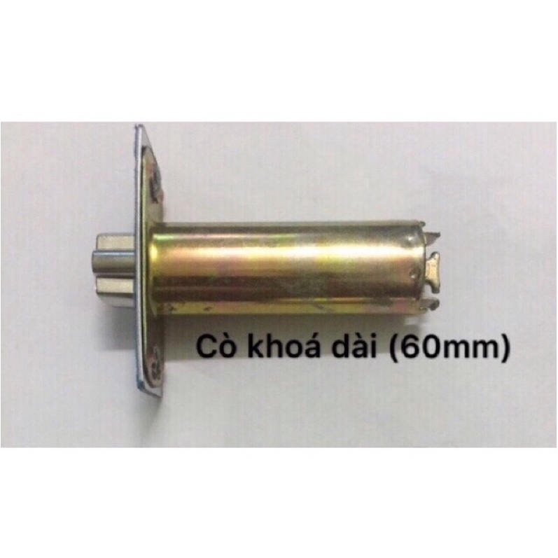 bộ 3 ổ khoá tay nắm tròn INOX dùng chung 1 chìa chủ ( cò dài dùng cho cửa nhôm )