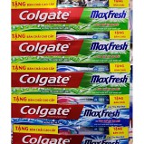 Kem đánh răng Colgate Maxfresh hương trà xanh 230g + khuyến mại 1 bàn chải