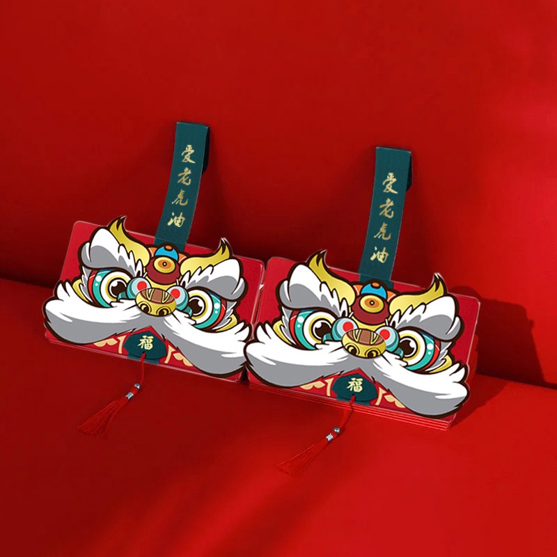 Phong Bì Đỏ 2023 CNY Có Thể Gập Lại