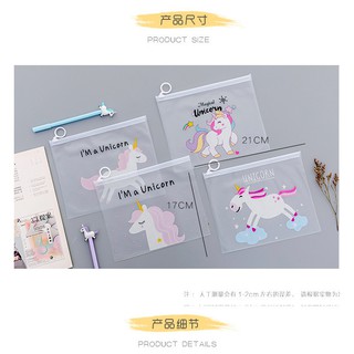 Túi zip unicorn