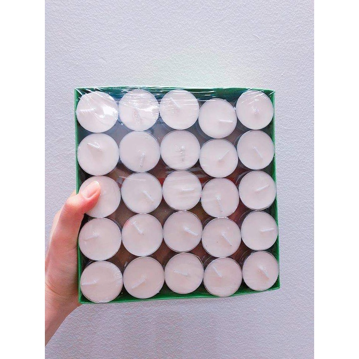 Set 50 nến tealight + 100 cánh hoa hồng trang trí sinh nhật , tỏ tình, cầu hôn, valenline, ngày lễ kỷ niệm