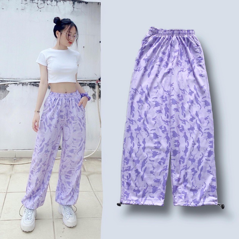 Long pant 3d - quần dài jogger loang màu ống rộng