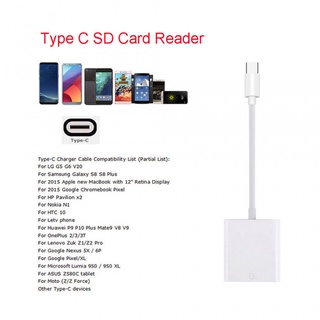Đầu Đọc Thẻ Nhớ Cổng Usb 3.1 Type C Sang Sd Sdxc Dành Cho Điện Thoại Android