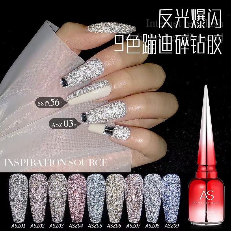 Sơn gel nhủ flash phát sáng As chính hãng - Mã ASZ