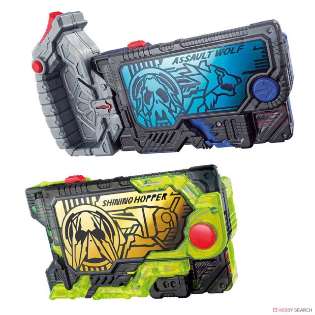Đồ chơi siêu nhân progrise Key Shinning hopper + Asault Wolf + Grip