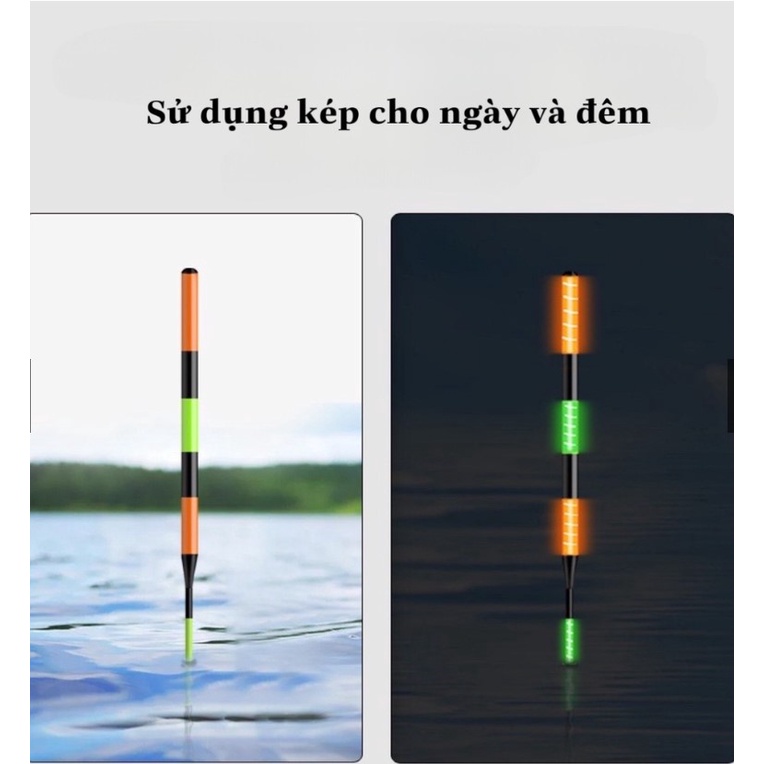 Hàng Mới Về : Phao câu đài Săn hàng ngày đêm Cao Cấp tăm to chống mỏi mắt ăn chì 4gam- 7gam