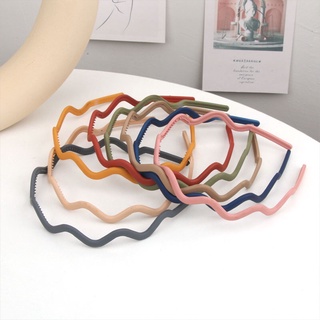Bờm tóc - cài tóc lượn sóng màu nhám vintage xinh xắn style ulzzang hàn quốc hot trend pksc0095