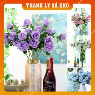 Hoa lụa trang trí nhà cửa