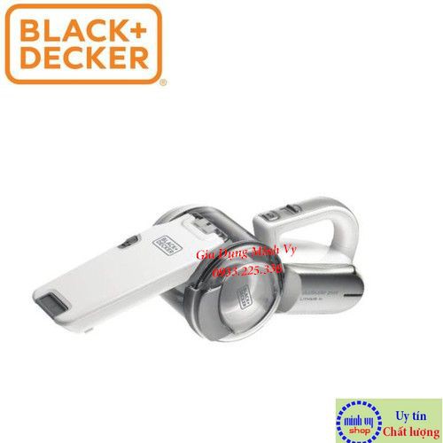PV1820L-B1 Máy hút bụi cao cấp 18v Black &amp; Decker màu trắng