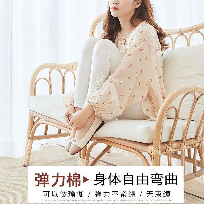 Quần Legging Lưng Cao Phối Ren Plus Size