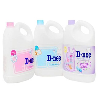 Nước giặt xả 2 in 1 dnee thái lan 3000ml mẫu mới 2020
