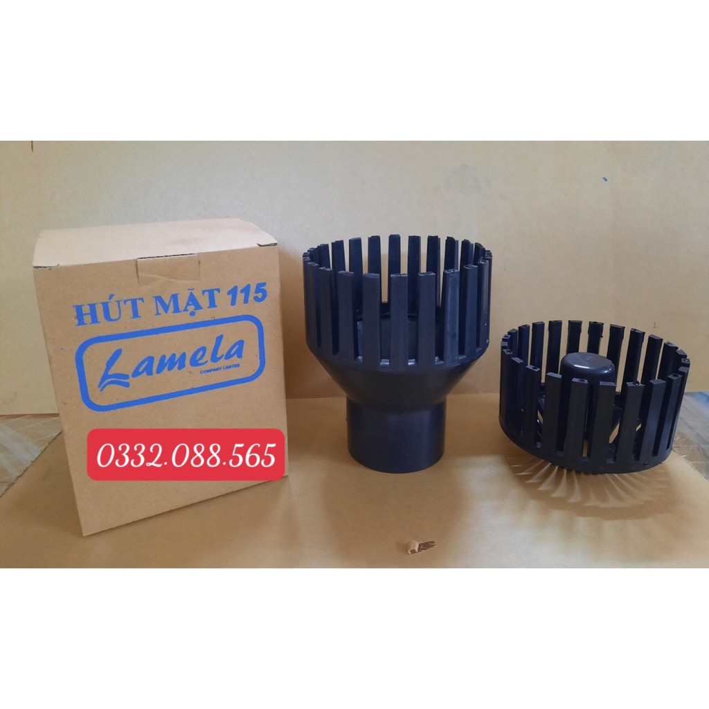 Hút mặt nhựa cao cấp Lamela dùng cho hồ koi, hút mặt chuyên dụng cho hồ cá , bể cá ngoài trời