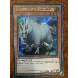 bài yugioh: tanngrisnir of the nordic beasts