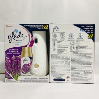 [CÓ SẴN] Máy xịt thơm phòng tự động Glade 3in1 (kèm clip hướng dẫn sử dụng)