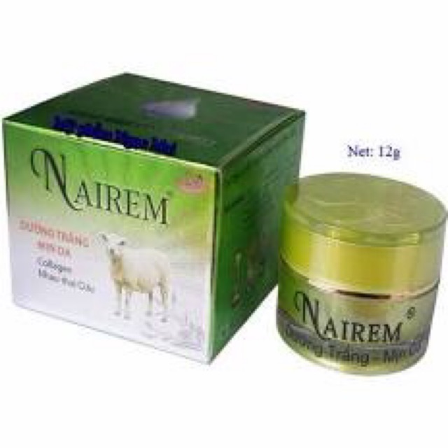 (mới) Kem Dưỡng Trắng - Mịn Da Nairem Nhật Việt 12g