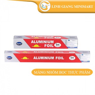 Màng nhôm bọc thực phẩm aluminium foil (Giấy Bạc) Hàng Chính Hãng