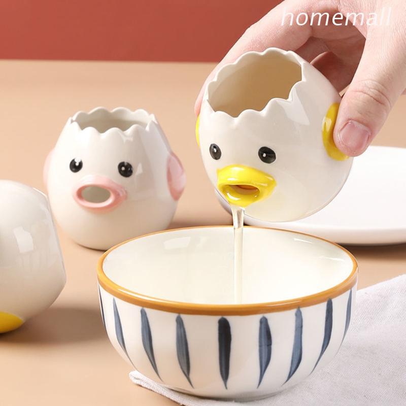 Dụng Cụ Tách Lòng Đỏ Trứng Gà Bằng Sứ Hình Hoạt Hình
