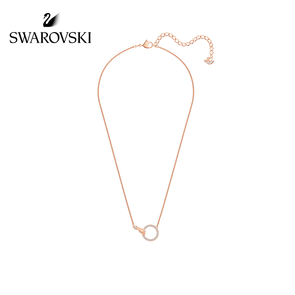 FREE SHIP Dây Chuyền Nữ Swarovski SYMBOL Nhẫn đơn giản cổ điển và hào phóng Necklace Crystal FASHION cá tính Trang sức trang sức đeo THỜI TRANG