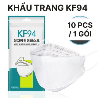 Khẩu Trang Con Cá KF94 nhập khẩu Phong Cách Hàn Quốc Chống Bụi Mềm Mịn PM2.5