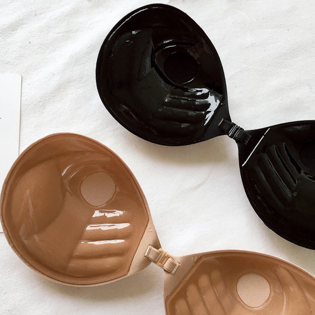 Miếng dán ngực cài trước siêu nâng ngực siêu dính - Luliqueen - Áo dán cài trước mút dày P29