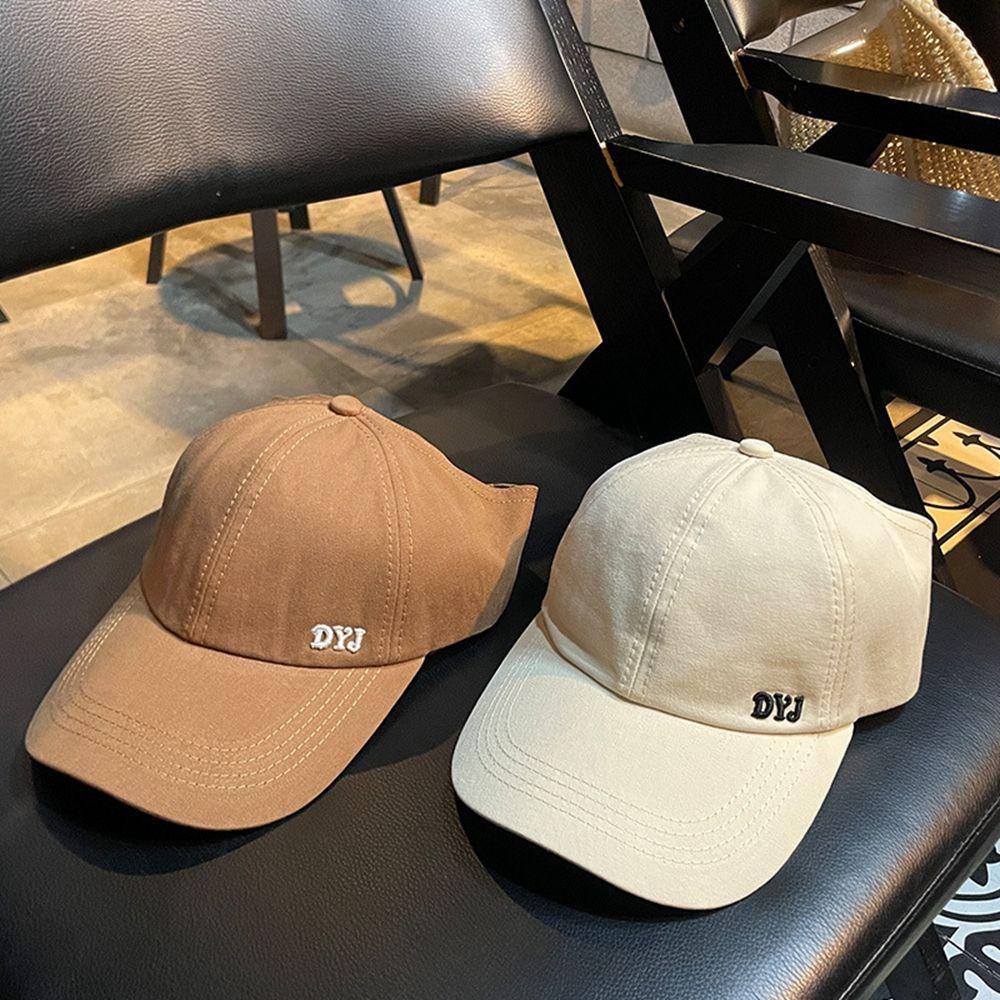 QQMALL Mũ Lưỡi Trai Nửa Đầu Có Thể Điều Chỉnh Kích Cỡ Phong Cách Hàn Quốc Thời Trang Unisex