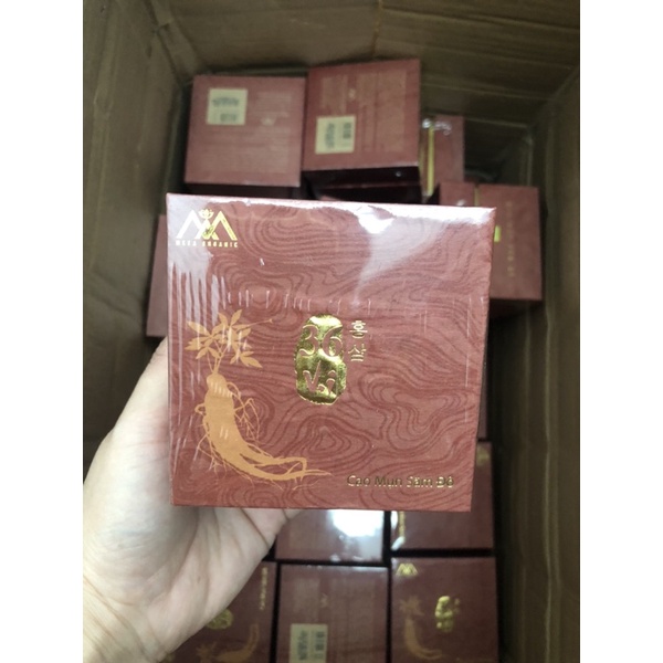 KV Beauty- Combo cao mụn sâm đỏ và huyết thanh 36 vị Meea organic chính hãng