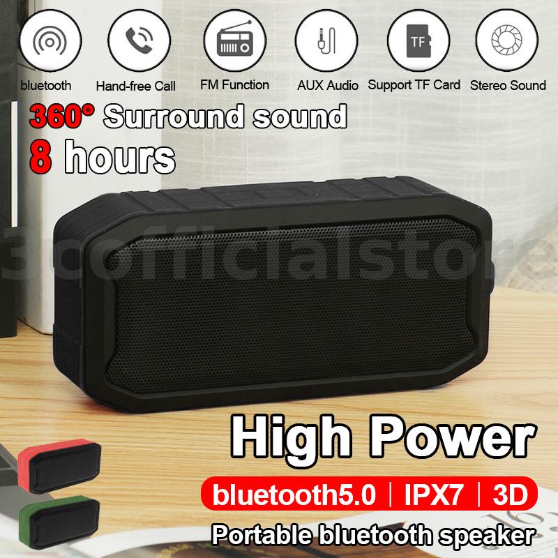 Loa Bakeey M3 Kết Nối bluetooth 5.0 HiFi 3D Chống Thấm Nước