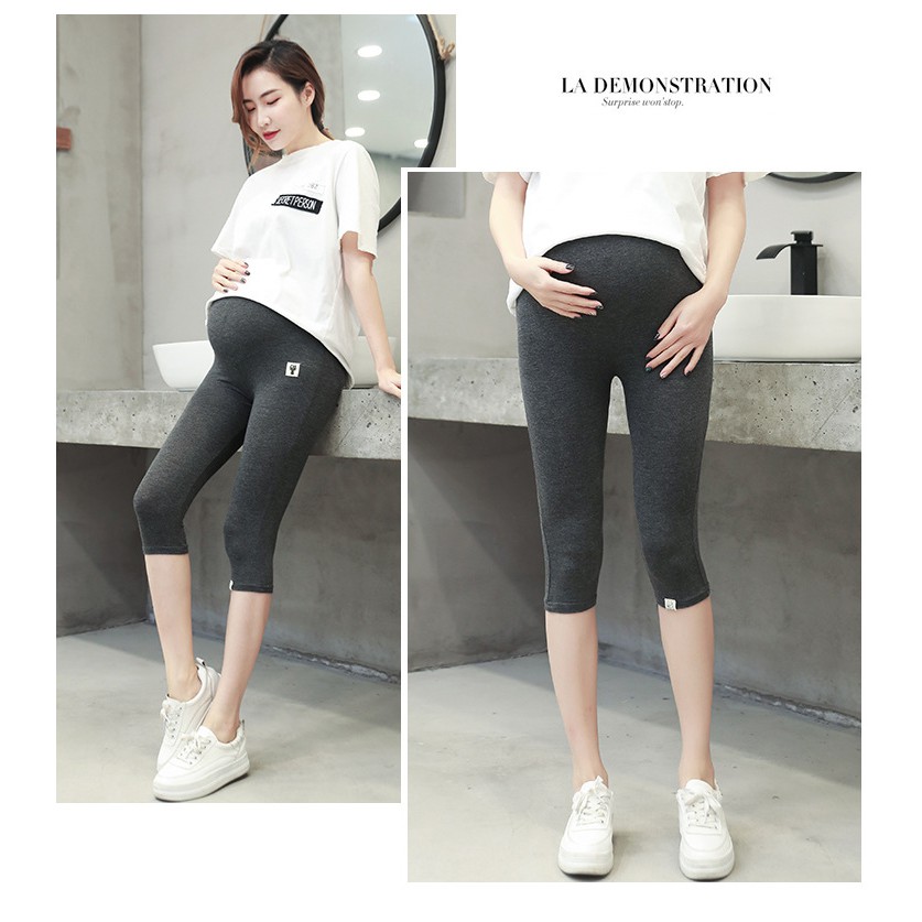 Quần lửng bầu legging