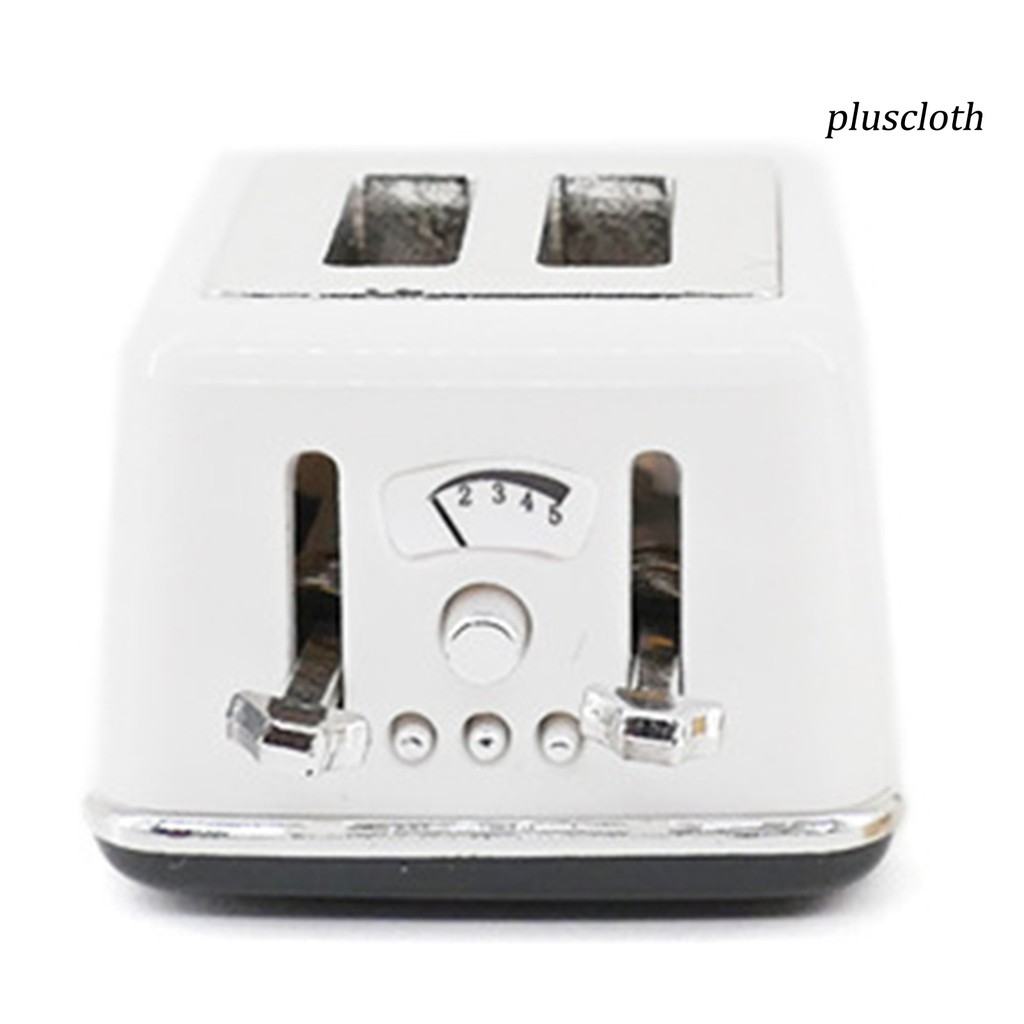 Mô Hình Máy Nướng Bánh Mì Mini Tỉ Lệ 1 / 12 Trang Trí Nhà Búp Bê