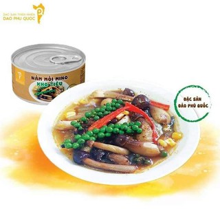 Nấm mối đen kho tiêu chay MINO Phú Quốc - Hộp 188gr
