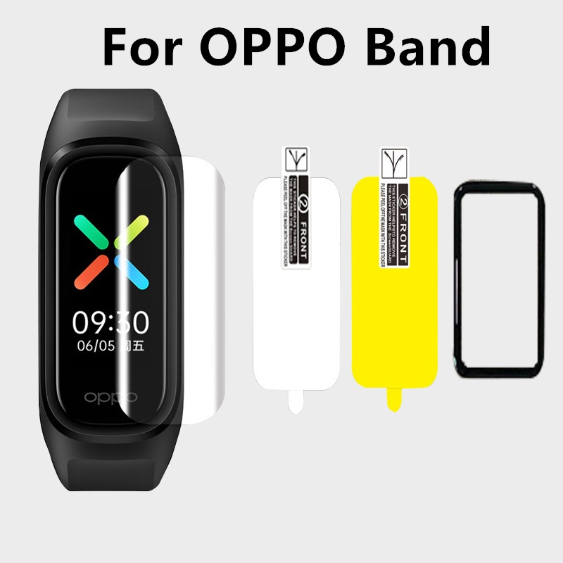 Kính Cường Lực 3D TPU Mềm Trong Suốt Bảo Vệ Màn Hình Không Kính Cường Lực Cho OPPO Band