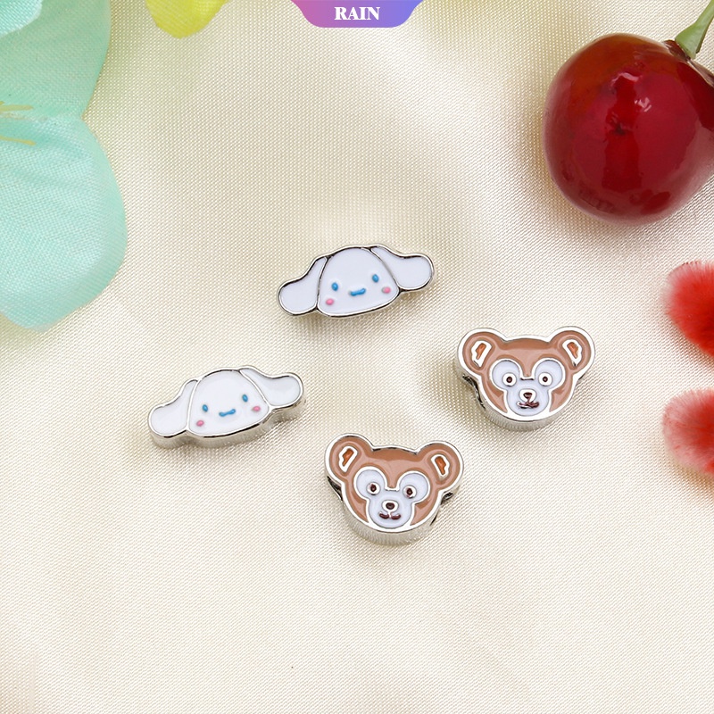 SANRIO 1 Vòng Tay Hợp Kim Mặt Hoạt Hình Cinnamoroll StellaLou Làm Trang Sức Thủ Công [Hợp Thời Trang]