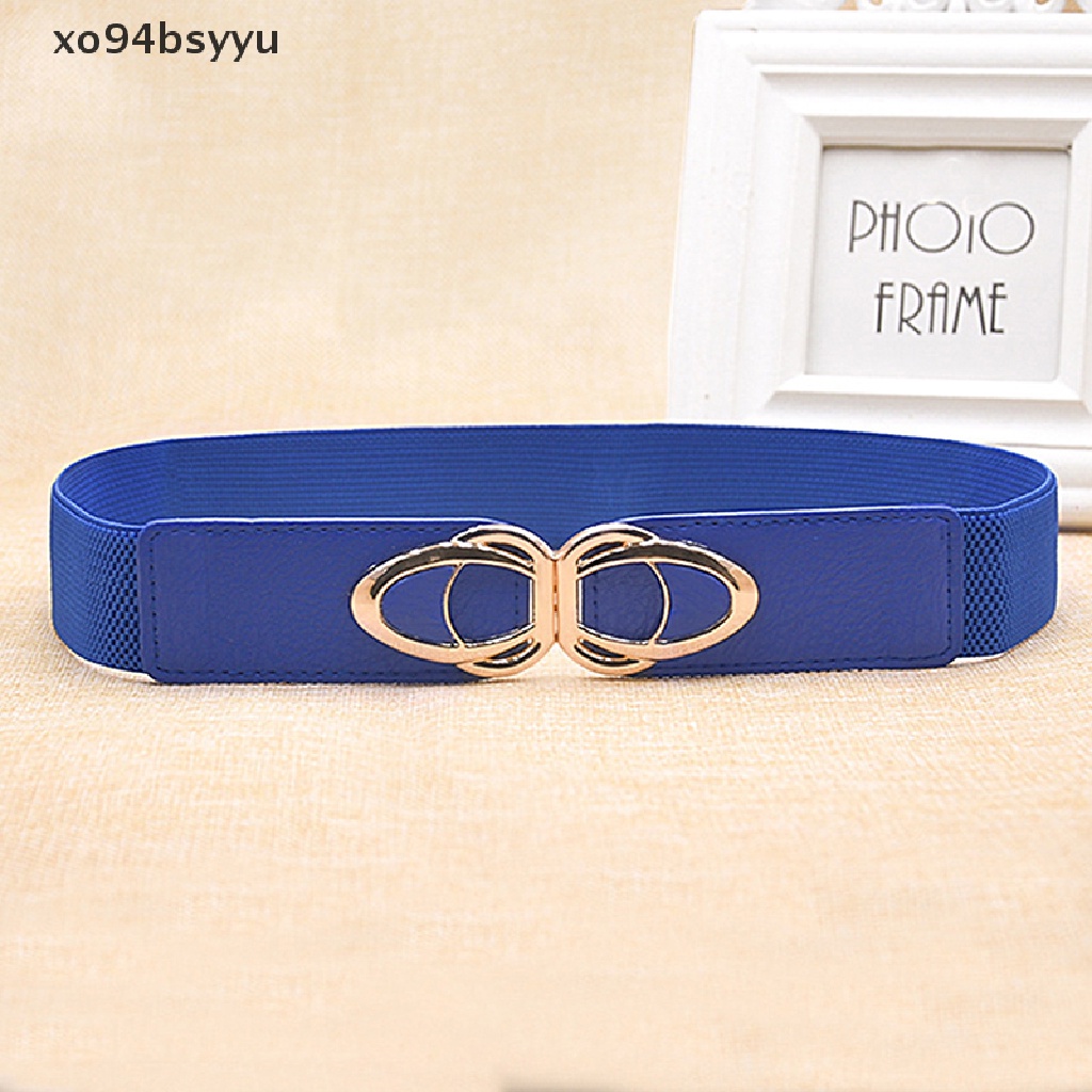 Thắt Lưng Da PU Bản Rộng Co Giãn Thời Trang Cho Nữ xo94bsyyu
