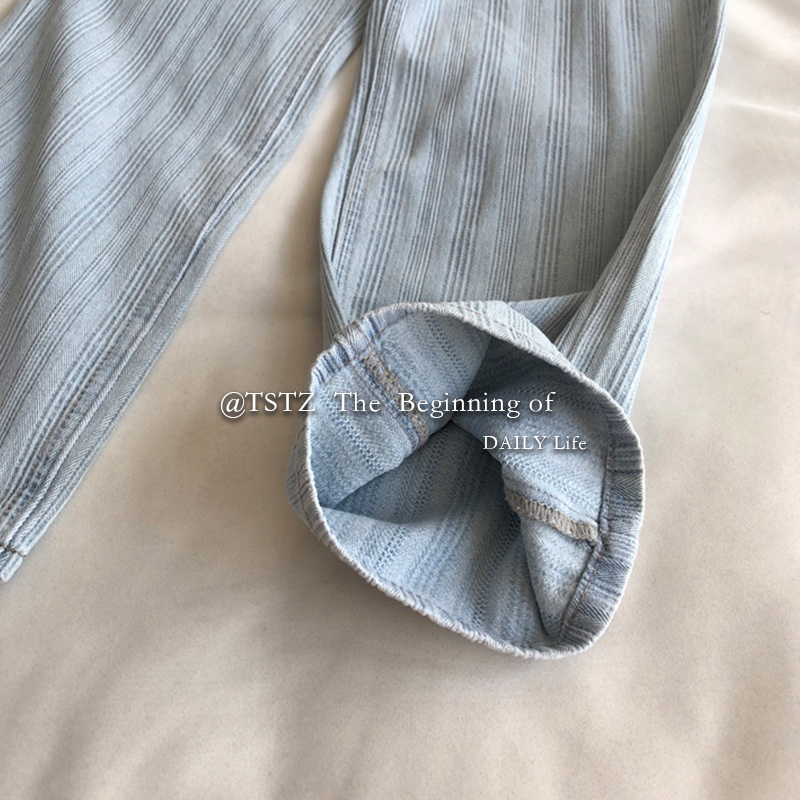 Quần Jeans ống rộng vintage sẵn S