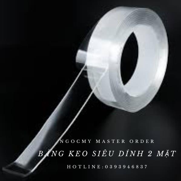 Băng keo siêu dính 2 mặt cường lực