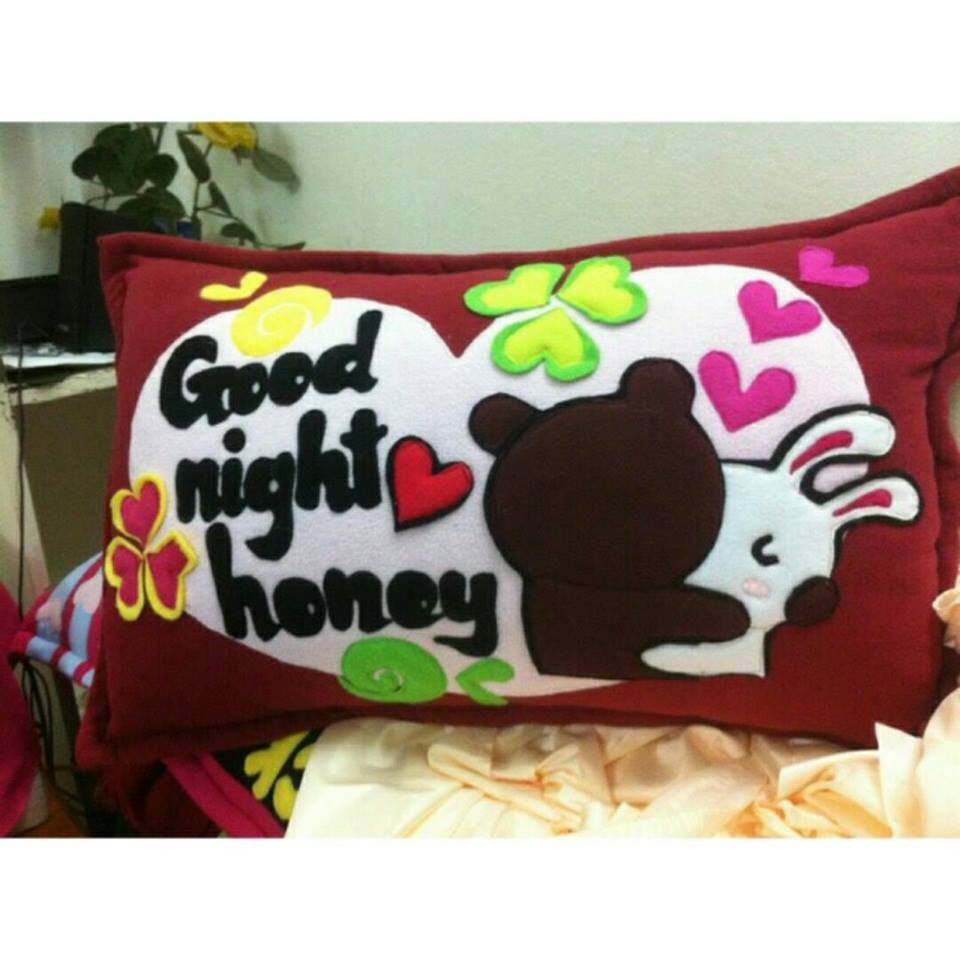 gối handmade tặng ck ,tặng người iu, tặng bạn bè