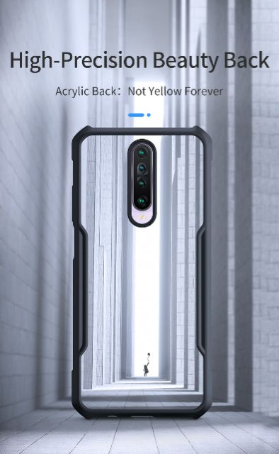 Ốp lưng Redmi K50 Ultra / K40 / K40 Pro / Poco F3 / K40 Gaming / K50 / Poco F4 hiệu XUNDD mặt lưng trong viền màu