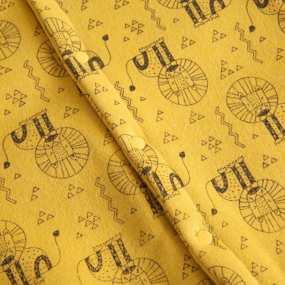 Áo Liền Quần Sanlutoz In Hình Động Vật Màu Vàng