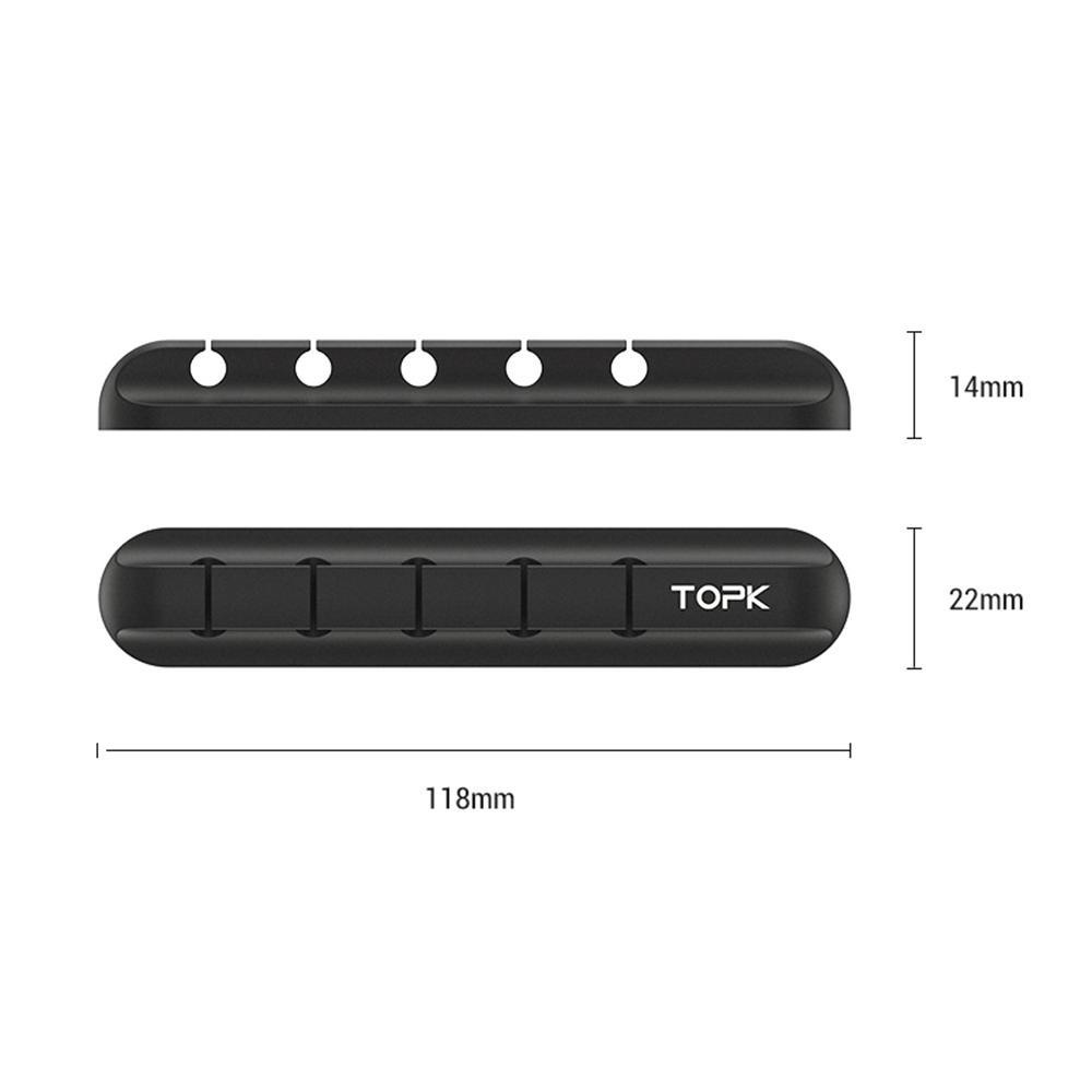 Dụng Cụ Quấn Dây Cáp / Tai Nghe Bằng Silicon Để Bàn Giá Đỡ