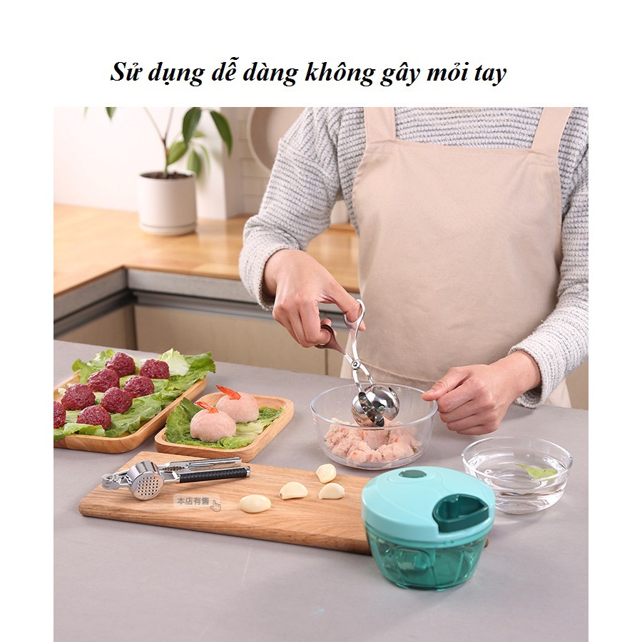 Dụng Cụ Làm Thịt Viên, Cá Viên Chất Liệu Inox 304