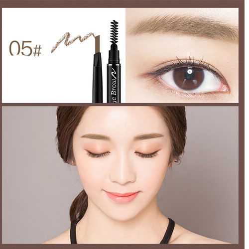 Chì Kẻ Mày Double Effect Lameila 02 đầu không thấm nước | BigBuy360 - bigbuy360.vn