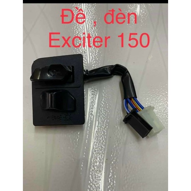 công tắc ex 150 đề , đèn