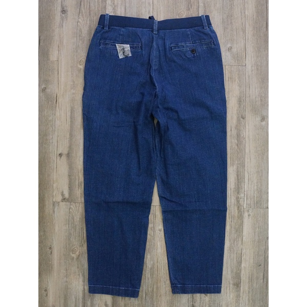 QUẦN JEANS NAM UNIQLO EZY RELAXED FIT ANKLE DENIM - SIZE 36-38