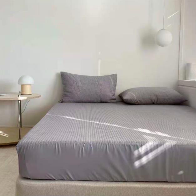 (Có Bán Gối Rời) Ga Trải Giường Chần Bông Bo Chun Hàn Quốc Hàng Cao Cấp Trang Trí Phòng Ngủ Cực Xinh